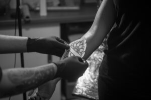 Tatuaż Krosno - Marcin Sęp tattoo - szkic